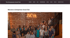 Desktop Screenshot of entrepreneursocialclub.com