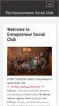 Mobile Screenshot of entrepreneursocialclub.com